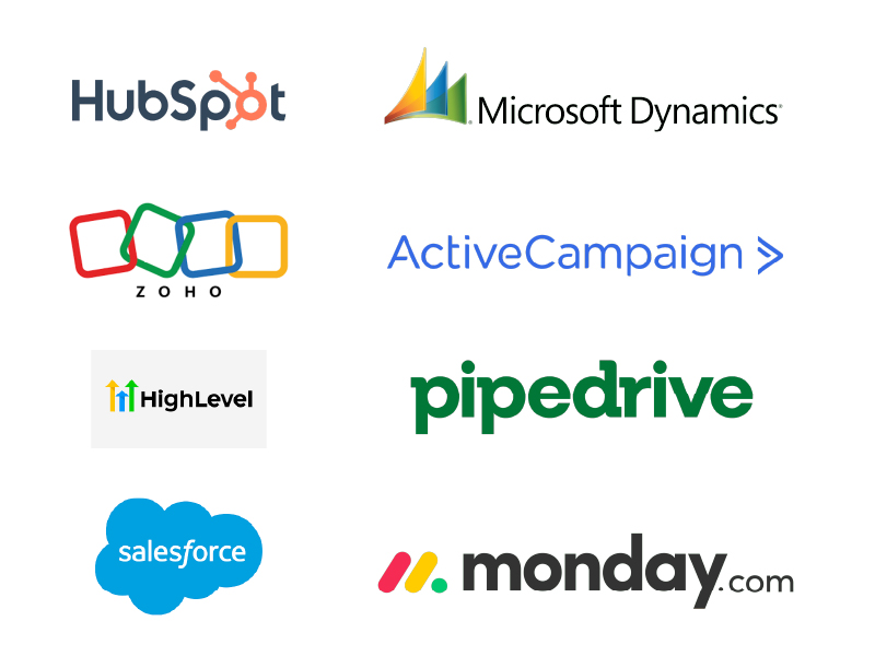 logos-100 CRM Systems for Smarter Sales and Marketing | Beam Automation