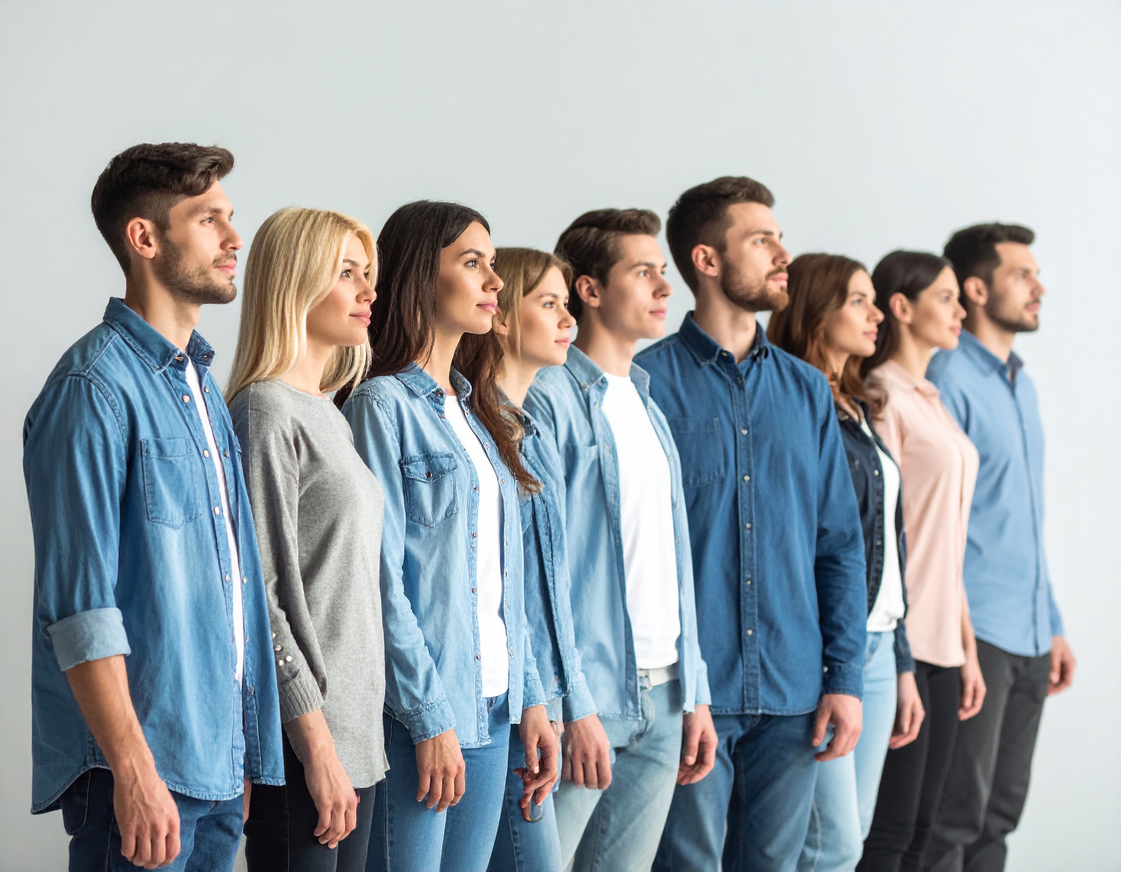 firefly_generate-a-line-of-people-of-various-genders-and-different-clothes-looking-with-bemu-234689 5 Free Ways to Double Customer Engagement Using Your CRM | BEAM Automation